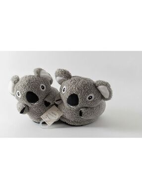 Koala Slippers Cute Koala Face House Slip On Slippers with Grips New Ladies